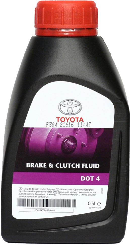 Гальмівна рідина TOYOTA DOT 4 0,5 л (882380111)